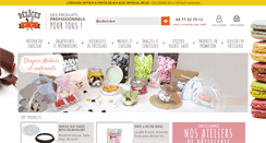 Desktop Screenshot of delicesdeschefs.com